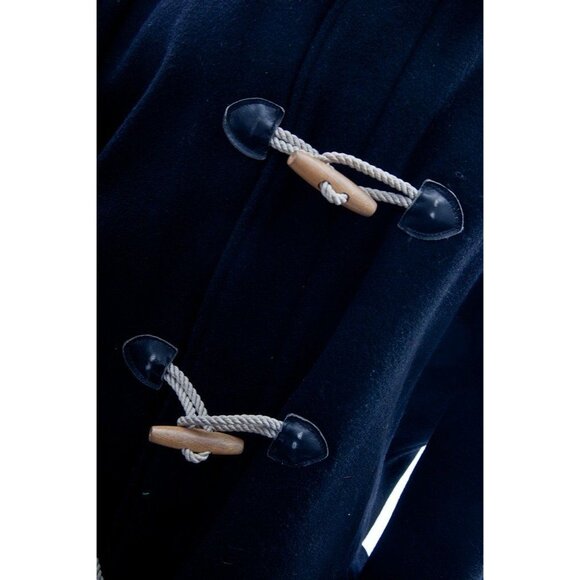 Vintage 1967 Men’s Parka Coat McGregor S 40 L 100% Wool Zipper Buttons - Picture 2 of 3